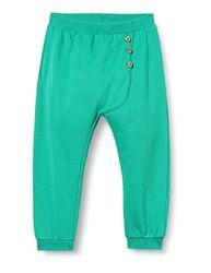 Koton Jogger Sweatpants Button Detail Elastic Waistband Pantaloni della Tuta, Pistachio (176), 18-24 Mesi Ragazzino