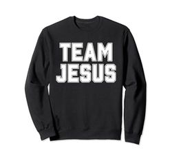 Team Jesus - Amor Cristiano Seguidor Fe En Jesucristo Sudadera