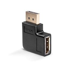 Lindy Accesorios PC y Portátiles marca modelo DISPLAYPORT 1.4 ADAPTER 90° RIGHT