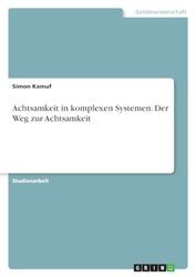 Achtsamkeit in komplexen Systemen. Der Weg zur Achtsamkeit