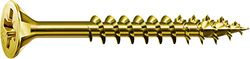 Spax 291020500505 - Parafuso universal, 5,0 x 50 mm, 500 peças, cabeça escareada, cruz recesso z, 4cut, rosca parcial,