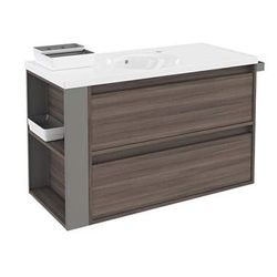 Bath + lavabo con 2 cassetti e lavabo in porcellana Bsmart