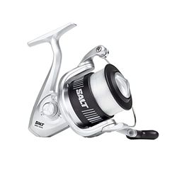 Shakespeare SALT Pre-Spooled Spinning Reel - Spinmolen inclusief mono lijn voor het vissen op zoutwater vanaf de boot of vanaf de kant (surfcasting)