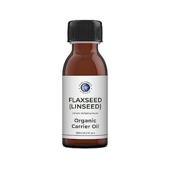 Mystic Moments | Olio vettore biologico di semi di lino (semi di lino) - 250ml - Puro al 100%