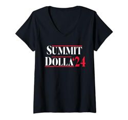 Mujer Camisa Summit Dolla '24 Camisa John Summit Summit Dolla 24 Camiseta Cuello V