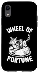 Wheel Of Fortune Cat Joke Robot Vacuum Cleaner Cat Case for iPhone XR
