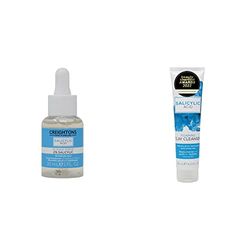 Creightons Salicylic Acid Intense Serum 2% Salicylic (30ml) - Target breakouts by helping to reduce blemishes & Foaming Clay Cleanser (125ml) - Contains Salicylic Acid & Lactic Acid