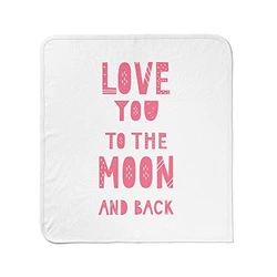 Questo Casa, Couverture de Bébé pour Garçons et Filles, Tissu en Mousseline, Couverture pour Siège Auto et Lit Bébé, Taille: 80x80 Cm