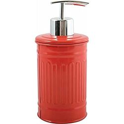 MSV Dispenser di Sapone, Acrilico, Rosso, Unica