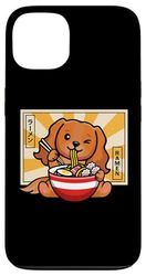 Funny Kawaii Ramen Kids Ruby Cavalier Spaniel Dog Lover Coque pour iPhone 13