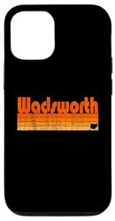 Wadsworth, Ohio Retro 80s Style Case for iPhone 12/12 Pro