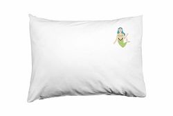 Bona Basics, Funda de cojín Decorativa, decoración del hogar, para sofá, cafetería, Tamaño: 50x35 cm, Color: Blanco