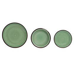 Servizio da tavola DKD Home Decor verde (18 pz)