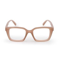 Contacta, Eva, Occhiali da Lettura Donna, Occhiale da Lettura Ampio e Squadrato con Finitura Lucida, Montatura con Aste Flex, Confezione con Sacchetto Portaocchiali, 35g