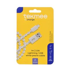 TEKMEE 21029 Câble de Charge en Plastique