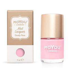 MoYou-London Premium Stamping Nail Polish, 9ml - Candy Floss