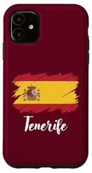 Carcasa para iPhone 11 Tenerife España, Bandera de España, Tenerife