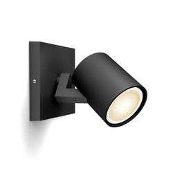 Philips Hue White Ambience Runner, Faretto singolo Smart LED, Nero