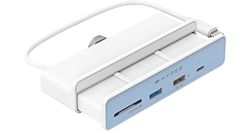 HYPER - HD34A8-6 en 1 Hub USB-C para iMac 24" - 6 Puertos (USB-C/USB-A/HDMI 4K)