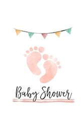Baby shower: livre d'or A5 6x9 pouces 100 pages brochées idée cadeau original mignon