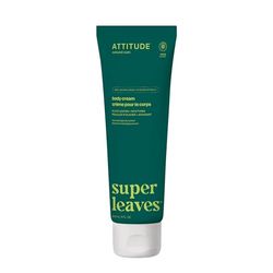 ATTITUDE Body Cream, EWG Verified Moisturizer, Vegan Moisturizing Products For Dry Skin, Dermatologically Tested, Olive Leaves, 240 mL