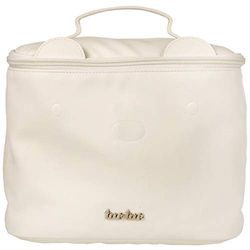 Tuc Tuc Brioche - Neceser redondo de couro sintético, bege