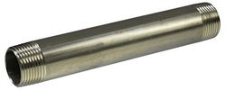 'badtke Acciaio Inox 1400616 tubo doppio raccordo speciale lunghezza, materiale 1.4571, 3/4 X 60 mm