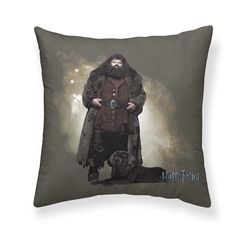 BELUM | Harry Potter kuddfodral Storlek: 50 x 50 cm – Modell: Hagrid A – Tyg: Halva Panama 100% bomull, 250 g.