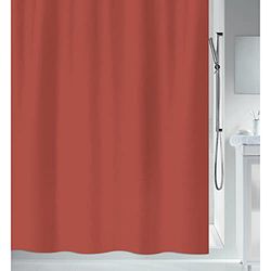 Spirella Rideau de Douche Polyester Primo 180x180cm Terracotta