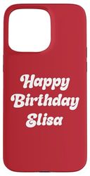 Buon Compleanno Elisa Custodia per iPhone 15 Pro Max