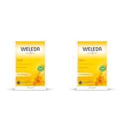 Weleda Jabón Caléndula Pastilla Weleda 100 g (Paquete de 2)