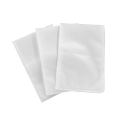 Leifheit Vacuum Bags 20 x 30 cm, Storage Bags, Food Bags, For Leifheit Vacuum Sealer, Plastic, Transparent