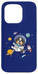 Kids Girls Boys Kawaii Space Bernese Mountain Dog Lover Coque pour iPhone 15 Pro