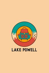 Lake Powell Blank Lined Journal: Backpacker Themed Notebook for Travel Lovers, 120 Pages 6 x 9 inches