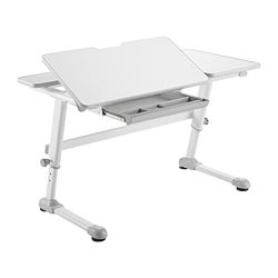 Ergo Office ER-435 Bureau Ergonomique pour Enfant, Gris