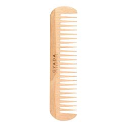 GYADA COSMETICS, Peigne Radone, idéal pour démêler tous les types de cheveux, antistatique, ne casse pas et n'électrifie pas les cheveux, en bois de hêtre