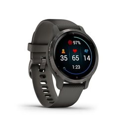 GARMIN Venu 2S, Health Smartwatch, GPS, Slank Design, Ultrascherp, 1,1-Inch AMOLED-Scherm, Gezondheidsfuncties, 25 Sport-Apps, Muziekopslag, Garmin Pay