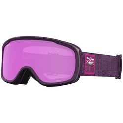Giro Moxie Womens Sneeuwbril - Urchin Adventure Grid - Amber Roze/Geel Lens - Medium Frame