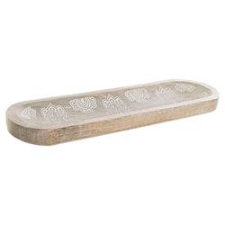 Centre de table DKD Home Decor Bois de manguier 45 x 14 x 4 cm