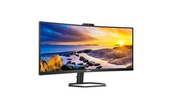 Philips 34E1C5600HE - 5000 Series - Monitor LED - Curvado - 34" - 3440 x 1440 WQHD @ 100 Hz - VA - 300 CD/m² - 3000:1-4 ms - HDMI, DisplayPort, USB-C - Altavoces - Negro con Textura