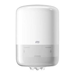 Tork 559000 Dispensador de alimentação central elevação/suporte de papel pavio compatível com o sistema M2 / branco