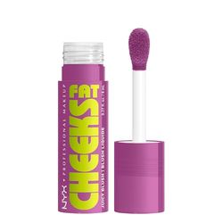 NYX Professional Makeup Fat Cheeks Juicy Blush, Liquid Blush, Up to 12H Wear, Hydrating & Buildable, Dewy Finish, Shade: Blueberry Burst, 8ml