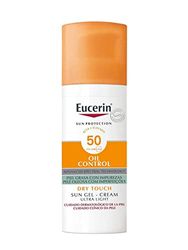 Eucerin Gel-Crema Oil Control Dry Touch Spf 50+, 50 mililitrów