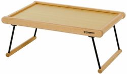 Foppapedretti Morfeo Bandeja com pernas, madeira, natural, 39 x 60 x 24 cm