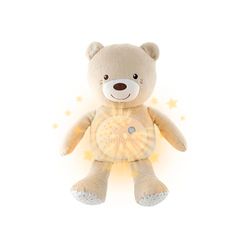 Chicco First Dreams Baby Bear Plush Bear, Soft Plush Projector with Night Light Children, Bright and Relaxing Effects Melodies, Beige - Baby Toys 0 Months +