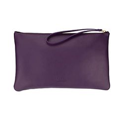 Yancci Bolso Pouch Mediano, Medium Donna, Violeta