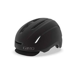 Giro Unisex - volwassenen Caden LED fietshelm Urban, mat zwart, L | 59-63cm