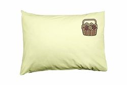 Bona Basics, Housse de Coussin Décorative, Décoration de la Maison pour canapé, Cafétéria, Taille: 50x35 cm, Couleur: Jaune Clair
