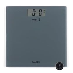 Salter SA00300 GGFEU16 badrumsvåg med vägningsfunktion, personvåg med tarafunktion, lättläst LCD-skärm, perfekt för vägning av spädbarn, max. 180 kg