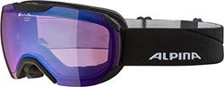ALPINA Unissexo - Adultos, PHEOS S QVM Óculos de esqui, Black Matt, One Size